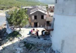 vue aerienne de la maison - Cap Corse