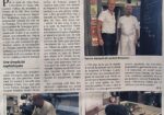 article de presse - restaurant aria nova