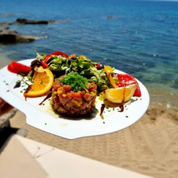 presentation assiette - paillot du scudo - ajaccio