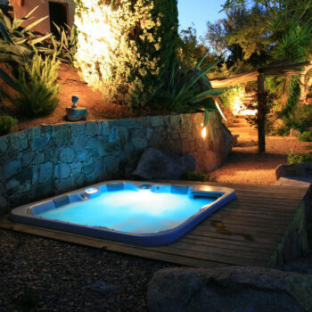 jacuzzi - villa casa eva -porto vecchio